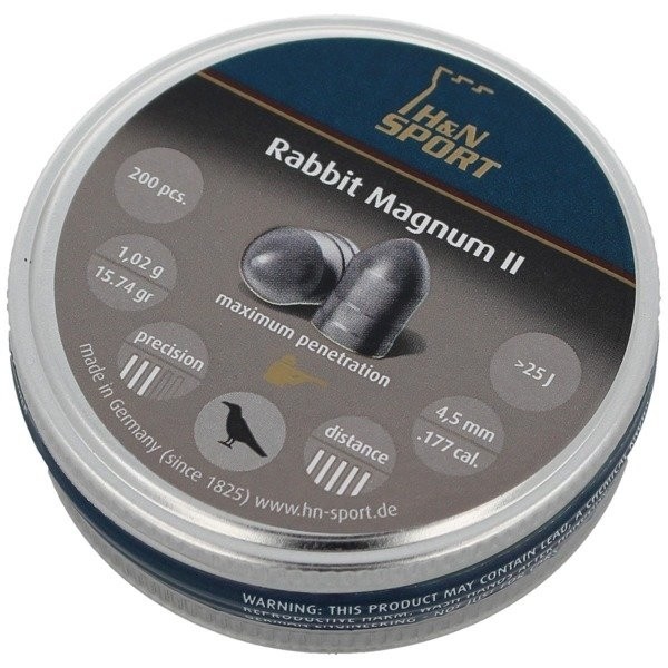 Diabolo H&N Rabbit Magnum II 5,5 mm / .22 (200 kosov)