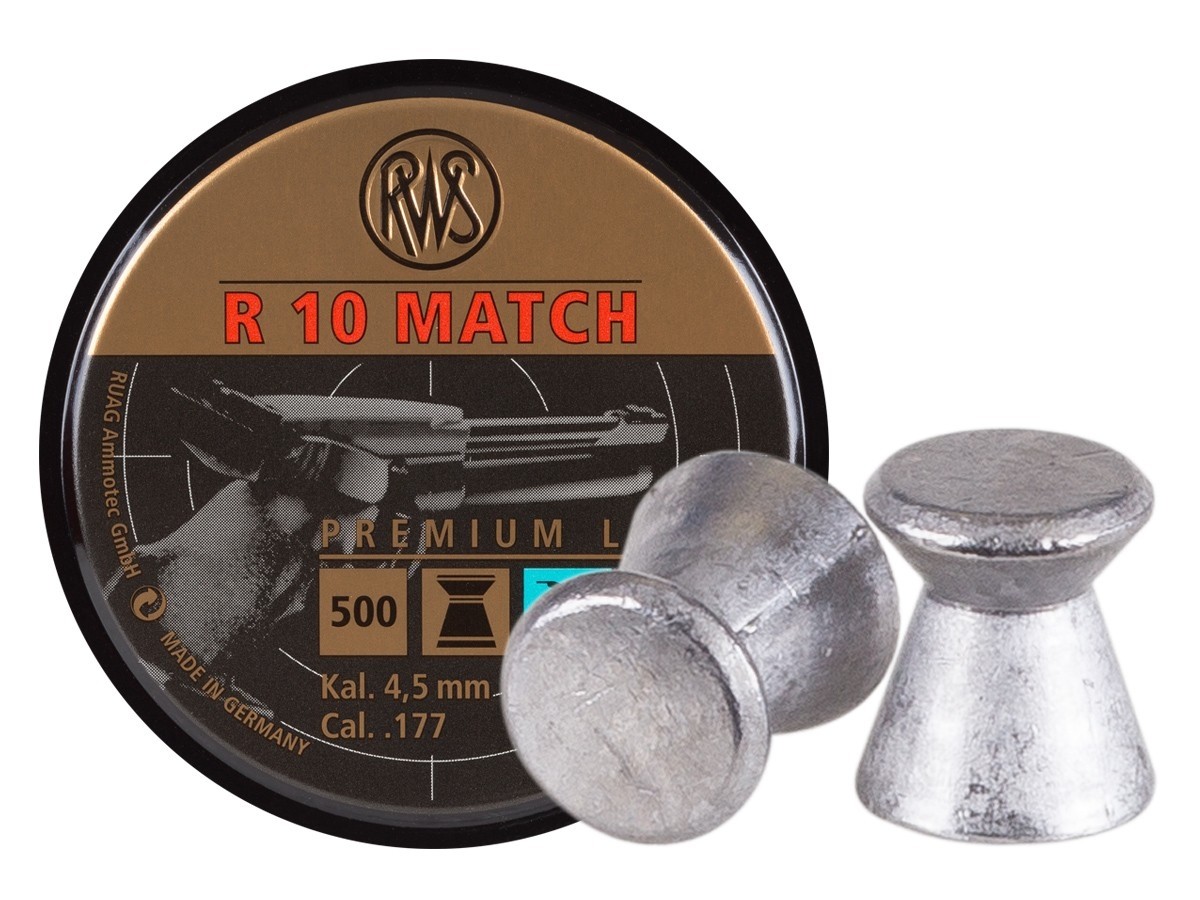 Diabolo RWS R 10 Match zračna pištola 4,5 mm (500 kosov)