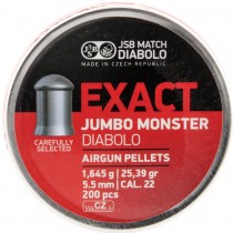 Diabolo JSB Exact Jumbo Monster 5,5 mm / .22 (200 kosov)