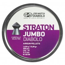 Diabolo JSB Straton Jumbo 5,5 mm / .22 (500 kosov)
