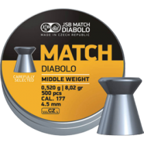 Diabolo JSB Yellow Match 4,5mm (0,520g)